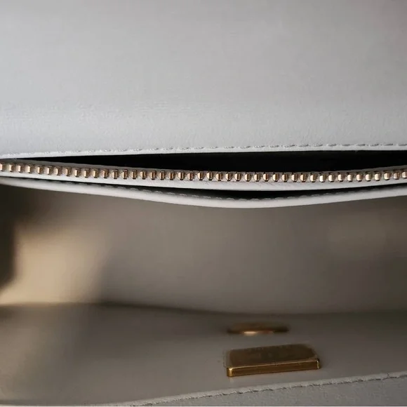 Chanel Light Gray Quilted Crossbody Bag - Picture 7 of 7